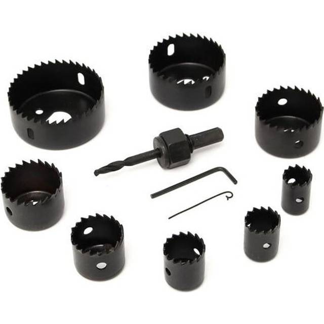8 In 1 19-64mm Hole Saw Cutter Woodwork Drill Bit