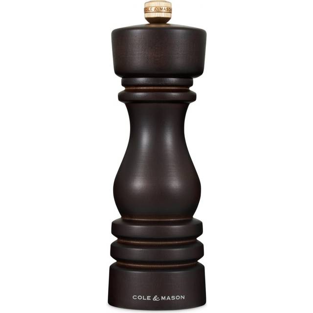 Cole & Mason London Pepper Mill, 18cm - Chocolate