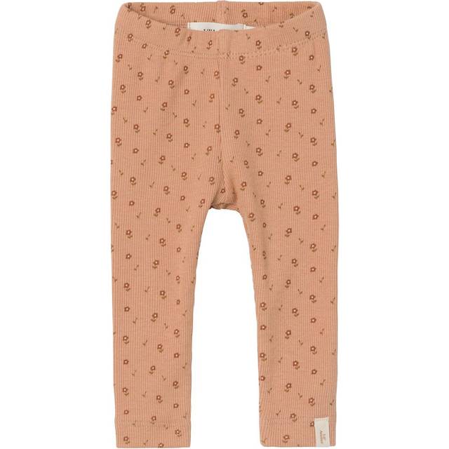 Name IT leggings baby – flickor, nougat, 68