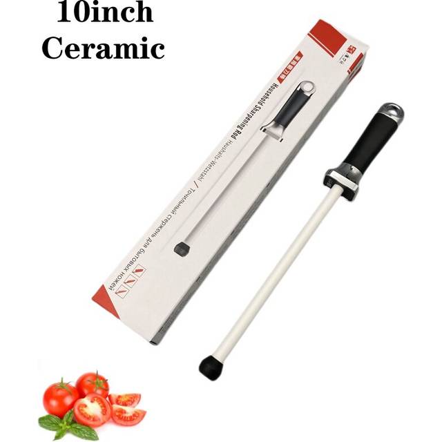 (a-TG2005 knife sharpener) V-SAN 10/12inch Ceramic Sharpeners Rod/Steel Knife Sharpeners Diamond Grinding Knive Tools Grit 1000# Sharpening Machines T