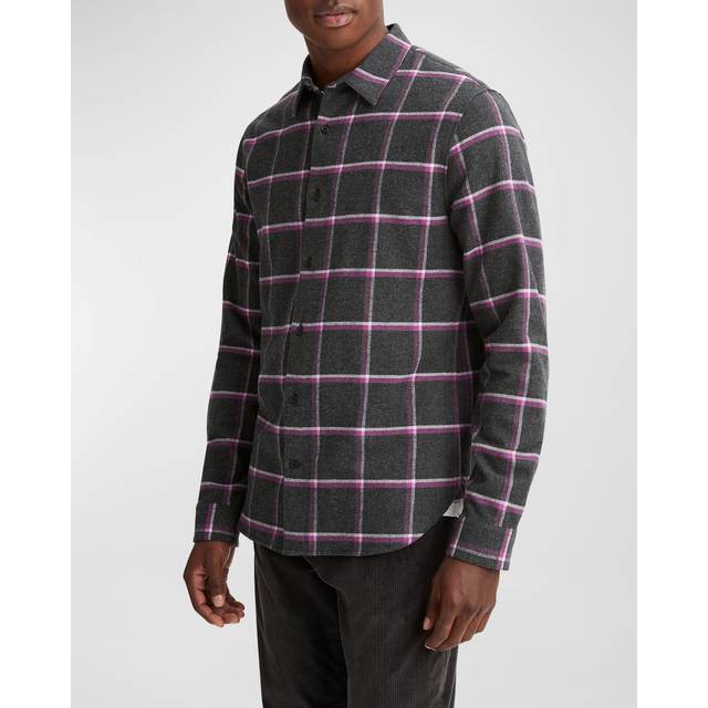 Vince Brushed Flannel Shirt