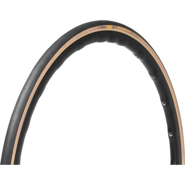 Panaracer Agilest Duro Tubeless Ready Folding 700c Road Tyre - Black/Amber