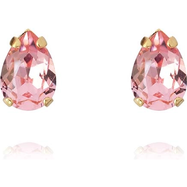 Petite Drop Stud örhängen light rose - Light rose (Onesize)