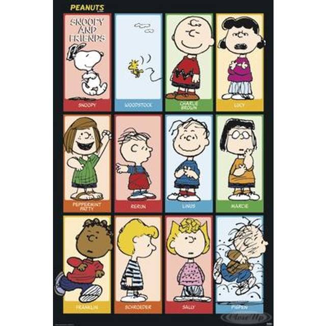 Peanuts Poster Snoopy & Friends