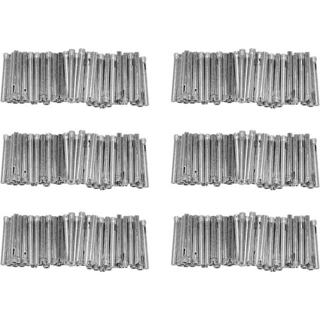 300Pcs Diamond Coated Drill Bit Set 6mm Diamond Tipped for Tile, Glass, , Porcelain,