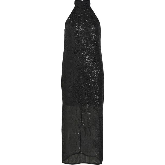 OBJECT Objyasmine S/L Long Dress 130 |Black |XS