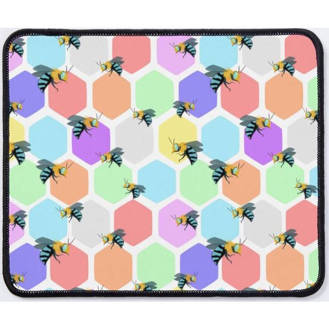 Mouse Pad Bee loved 11.8 x 9.8 inch Computer Mat Gaming Office Mousepad
