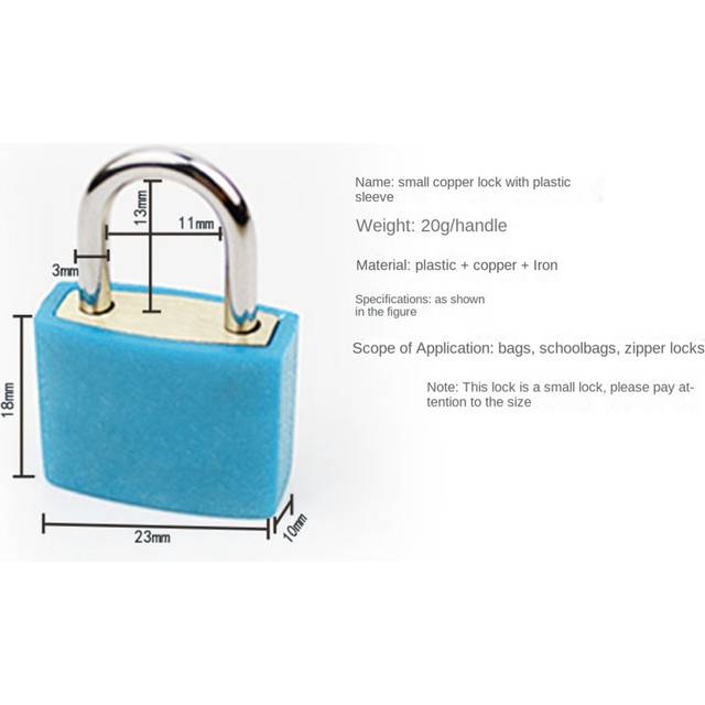 6Pcs Suitcase Locks with Keys,Small Luggage Padlocks Metal Padlocks Mini Keyed Padlock for School Gym Classroom