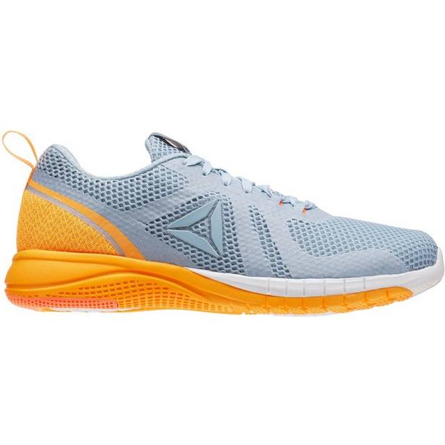 Reebok Print Run 2 Lace-Up Grey Synthetic Womens Running Trainers BD4545 - Blue - Size UK 3.5
