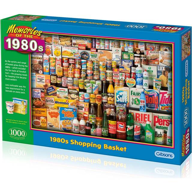 Puzzle: 1000 1980s Shopping Basket