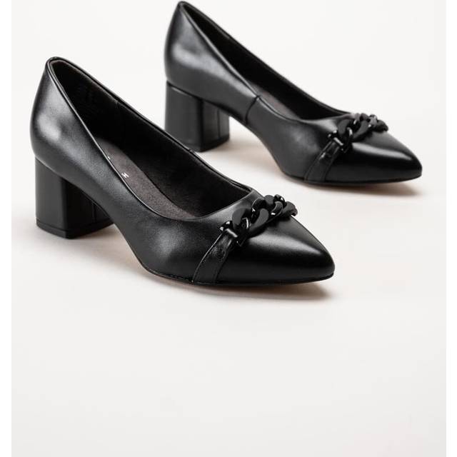 Jana Pumps 8-22463-41 H-bredd, svart, 36 EU