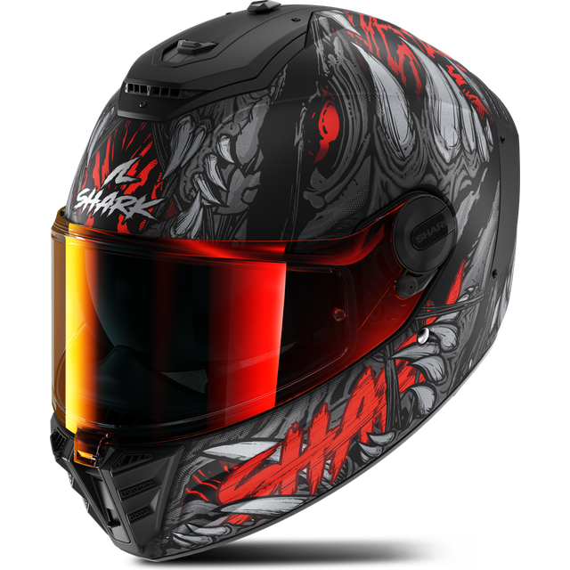 Shark Spartan RS Shaytan, full face helmet , color: Matt Black/Red/Dark Grey , size: XL