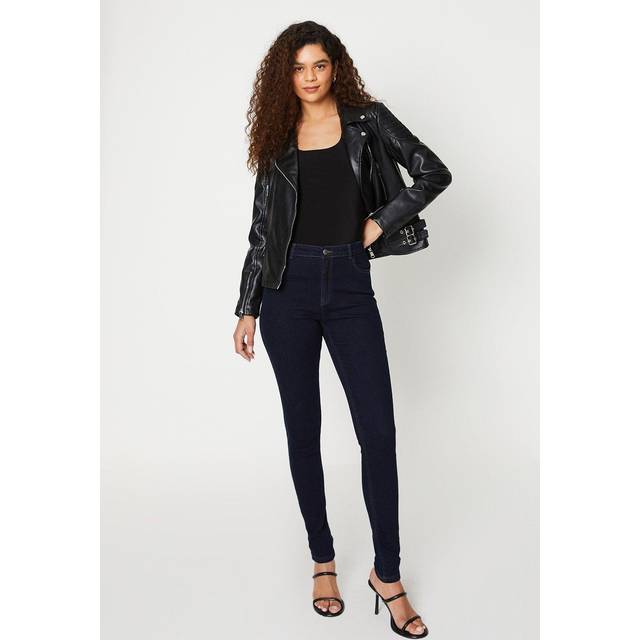Womens Tall Comfort Stretch Skinny Jeans - Indigo - 8