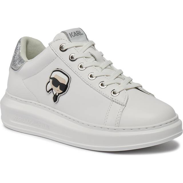 Karl Lagerfeld Low-Top Sneakers - Kapri Karl Nft Lo Lace - white - Low-Top Sneakers for ladies - 8 (UK)