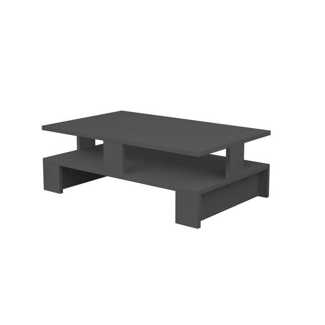 Mansu Modern Coffee Table Multipurpose h 27.5cm - White - White - Decortie