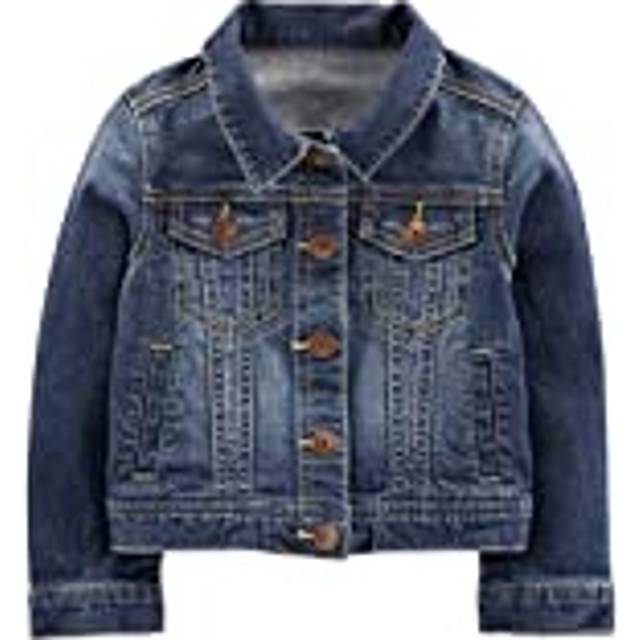 Simple Joys by Carter's Baby Girls' Denim Jacket  Medium Wash  24 Mont
