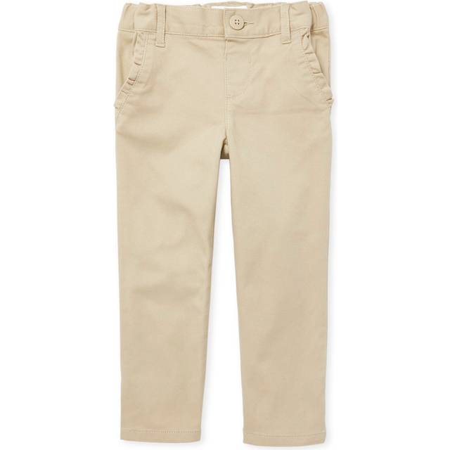 The Children's Place girls Slim Uniform Pant Jeans  Sandy Single  4T U