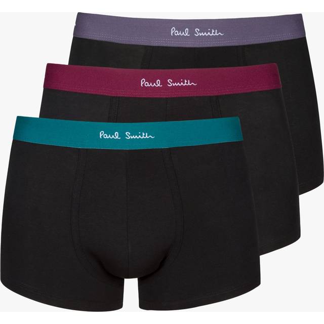 PAUL SMITH logo-print briefs pack of three - S BLACK (S)
