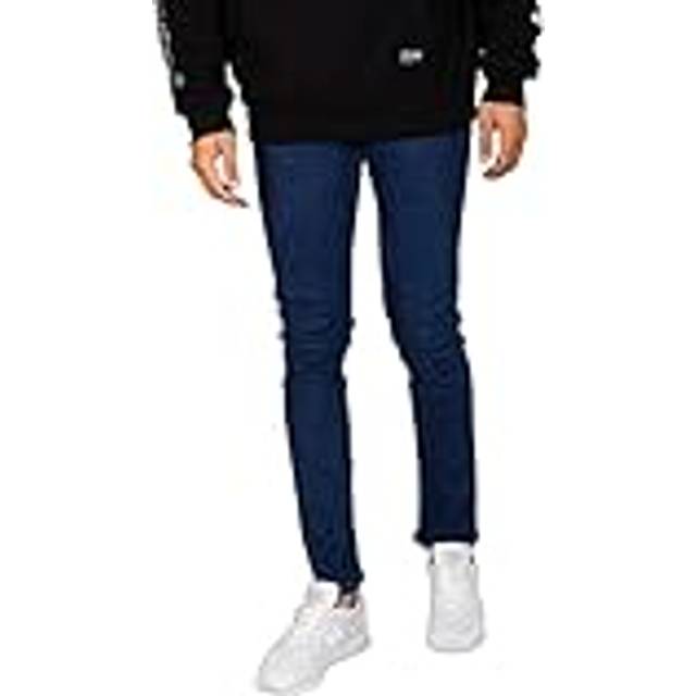 Dr. Denim mäns Chase jeans, Grav enkel mörkblå, 31W x 32L