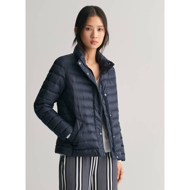 GANT Damjacka, lätt dunjacka, Evening Blue, standard, Kvällsblå