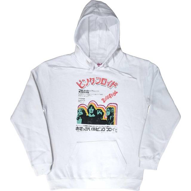 Poster Pullover Hoodie - White - L