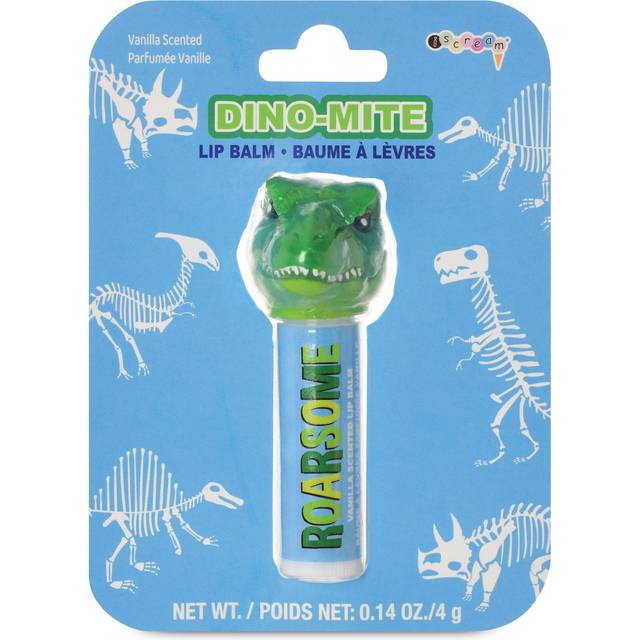 iscream Dino-Mite Dinosaur Head Shaped Vanilla Scented Lip Balm