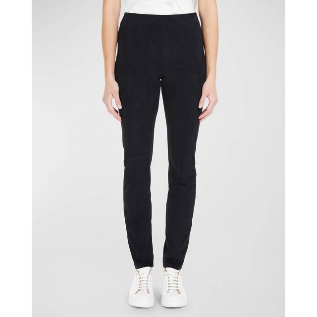 Max Mara Leisure Ebe faux suede slim pants