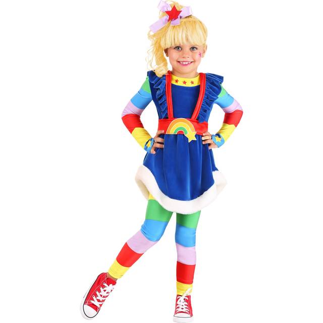 Rainbow Brite Costume for Toddlers - Blue&#47;Red&#47;Yellow (2T)