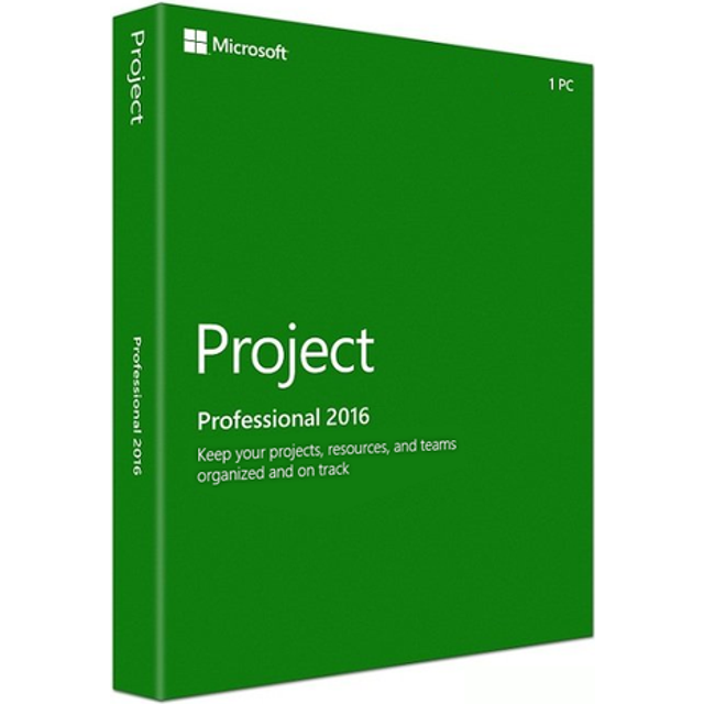 Microsoft Project 2016 Professional (PC) - Microsoft Key - GLOBAL