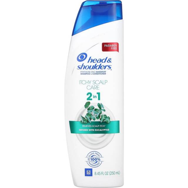 Head & Shoulders, Itchy Scalp Care 2 In 1 Shampoo + Conditioner, Infused with Eucalyptus, 8.45 fl oz (250 ml)