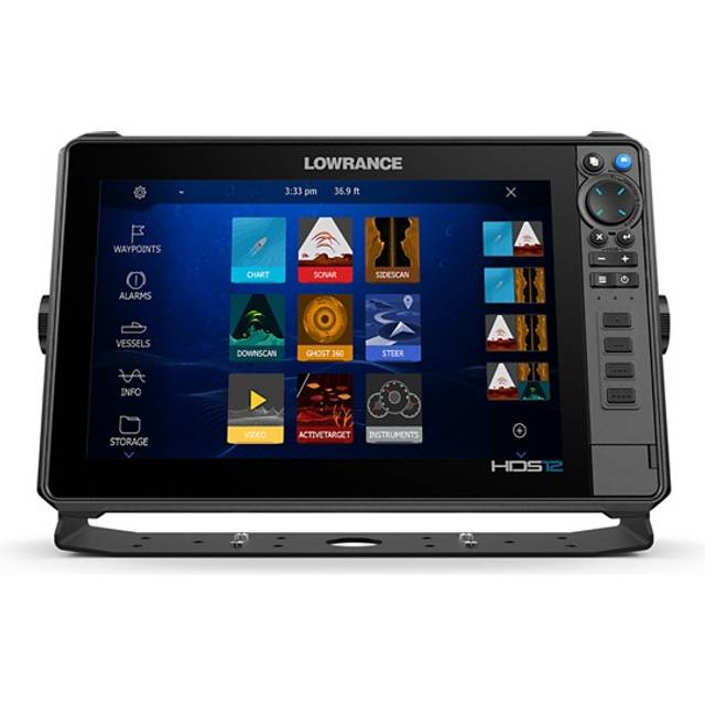 Lowrance HDS 12 PRO & ActiveImaging HD 3-i-1 Ekolodsgivare
