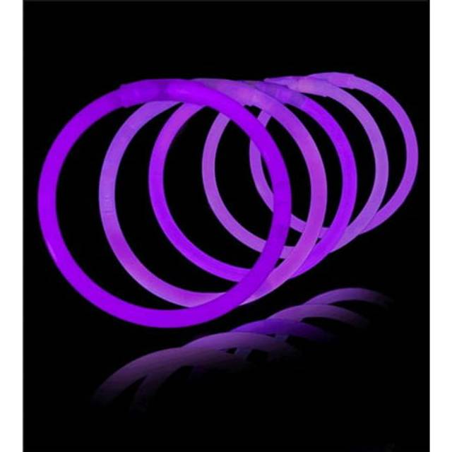 blinkee Glow Bracelet Purple Tube of 100