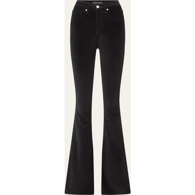 Beverly Skinny Flare Jeans - BLACK - 32