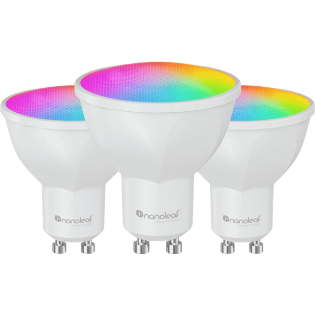 Nanoleaf Essentials Matter LED-lampa GU10 3-pack