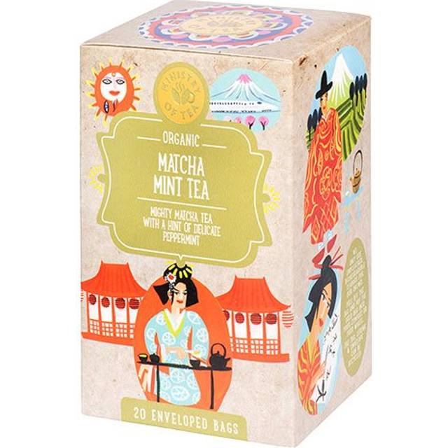 Ministry of Tea Matcha Mint te Ø - 20 Påsar
