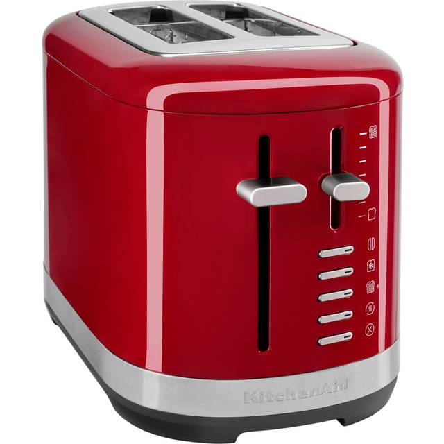 Brödrost 2 skivor, red - Red