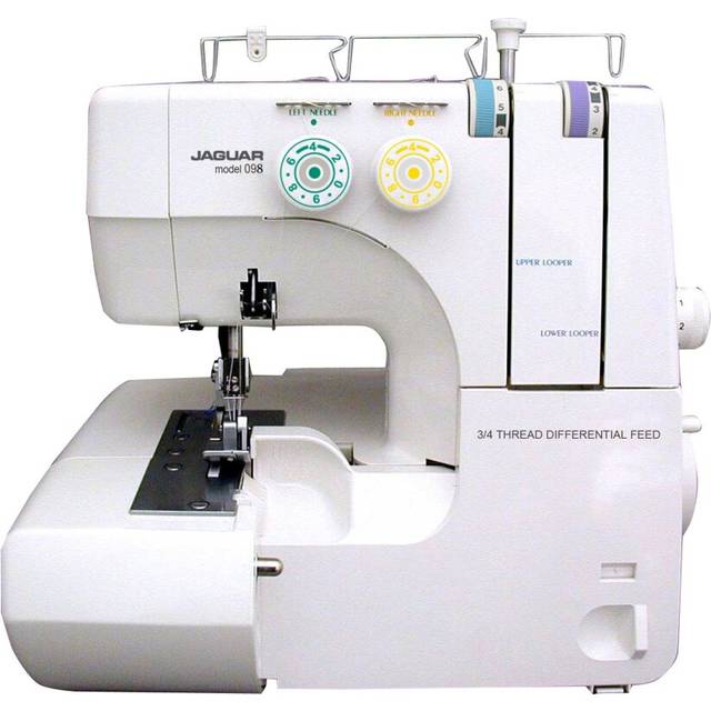 (Starter 098 - 3 or 4 Thread, with Differential Feed) Jaguar Overlocker Serger Sewing Machine