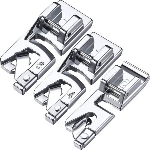 (4mm) Rolled Hem  Foot Presser Foot For Brother Janome Sewing Machine  Sewing Accessories
