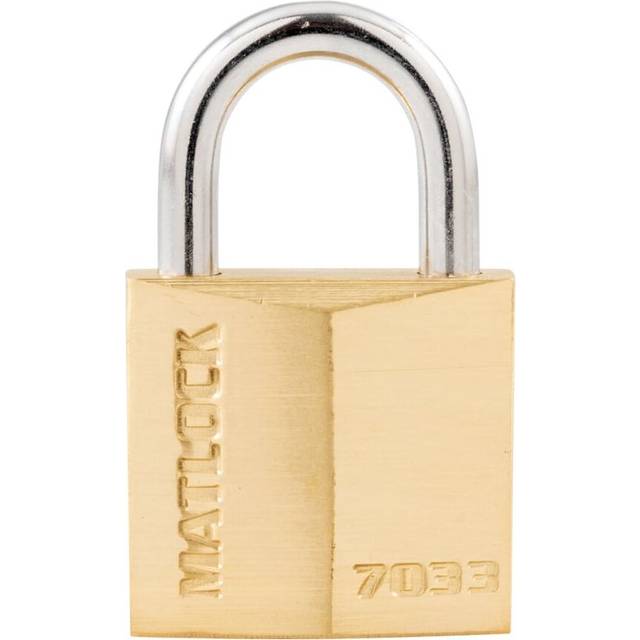Matlock 30 x 15mm Shackle Solid Brass Padlock