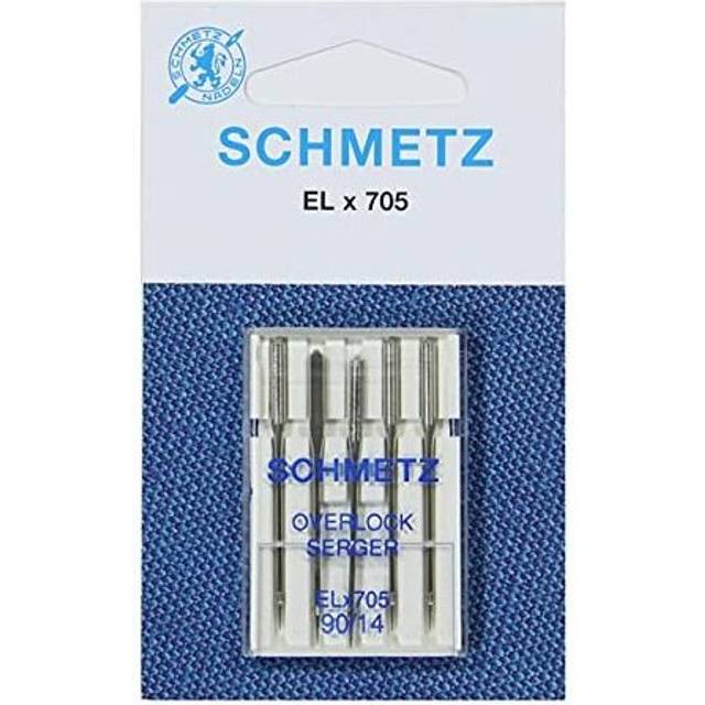 (Overlock/Serger ELx705, Size: 90/14) Schmetz Sewing Machine Needles, 5pk