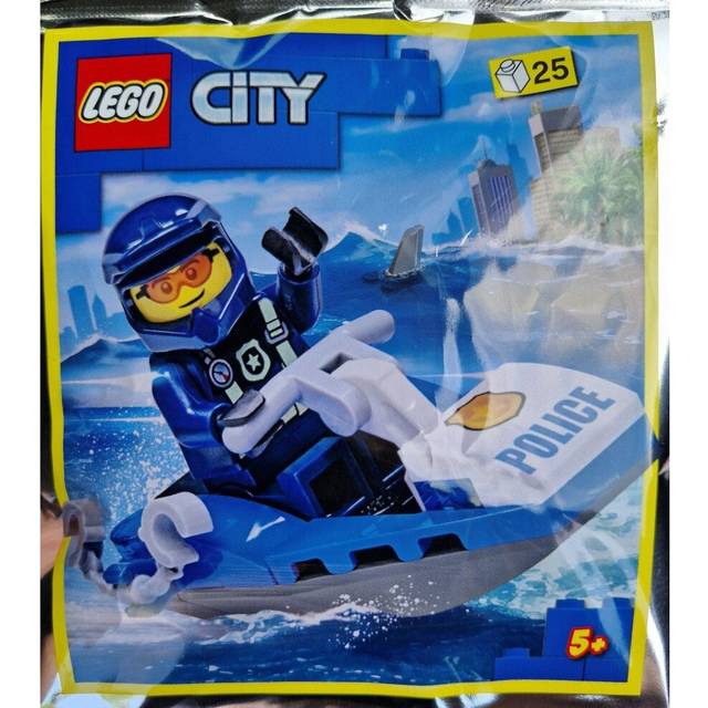 LEGO City Policeman with Jet ski Foil Pack Set 952207 (Bagged)