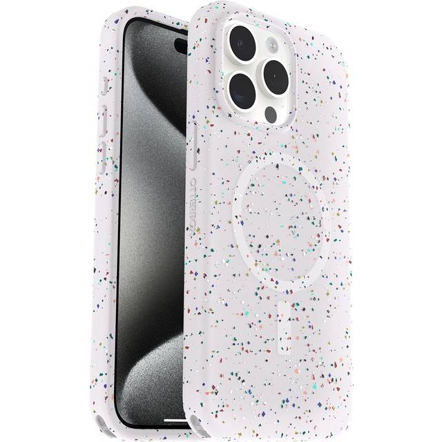 iPhone 15 Pro Max Case | Core Series Sprinkles - White