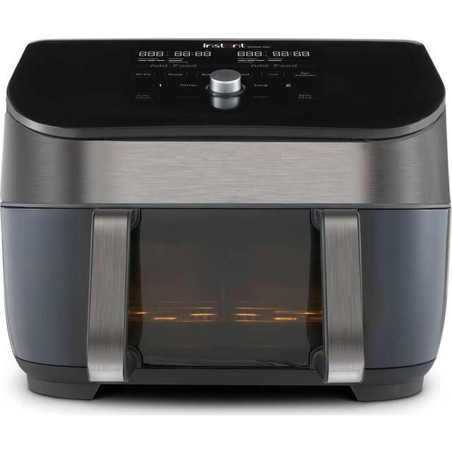 INSTANT Vortex Plus ClearCook Versazone Air Fryer - Black & Stainless Steel, Stainless Steel
