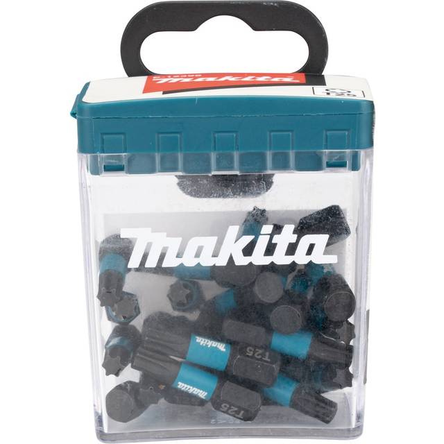 Makita Impact Black Torsion Torx Screwdriver Bits T25 25mm Pack of 25