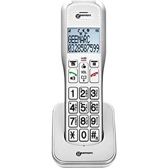 Amplidect 595 HS - Amplified Additional Handset for Geemarc Amplidect 595 and 595 U.L.E Range - Main Base Unit Required - Medium to Severe Hearing