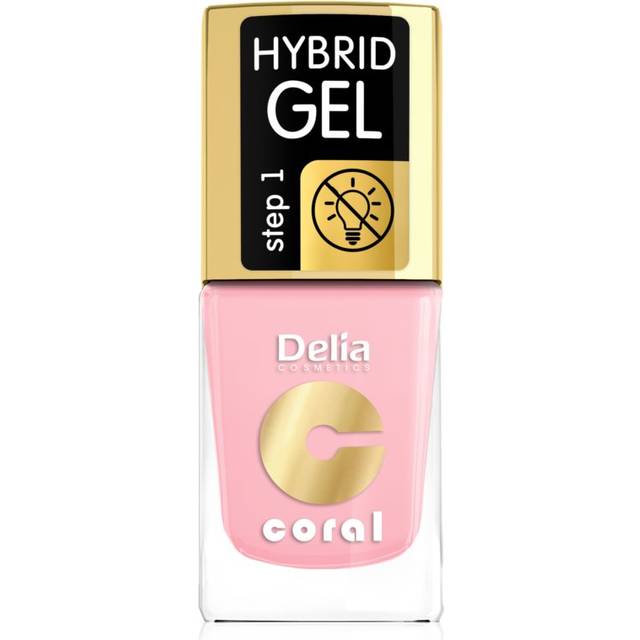 Delia Coral Nail Enamel Hybrid Gel Gel neglelak