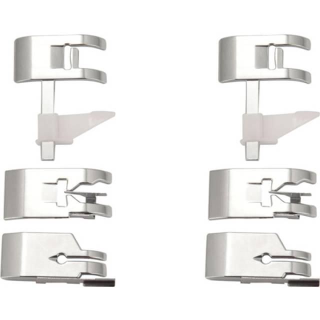 2X Sewing Machine Presser Foot Set-1/4 Inch Quilting Foot/Adjustable Guide Sewing Presser Foot/Edge Joining