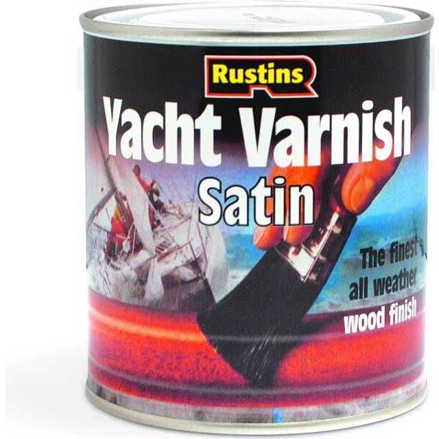 Rustins Yacht Varnish Satin - Clear 2.5ltr