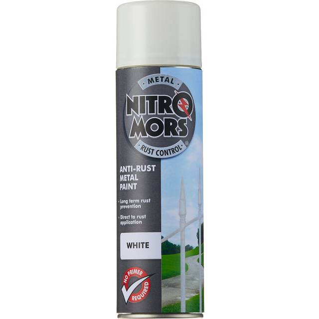 Nitromors Anti-Rust Smooth Metal Paint White 500ml