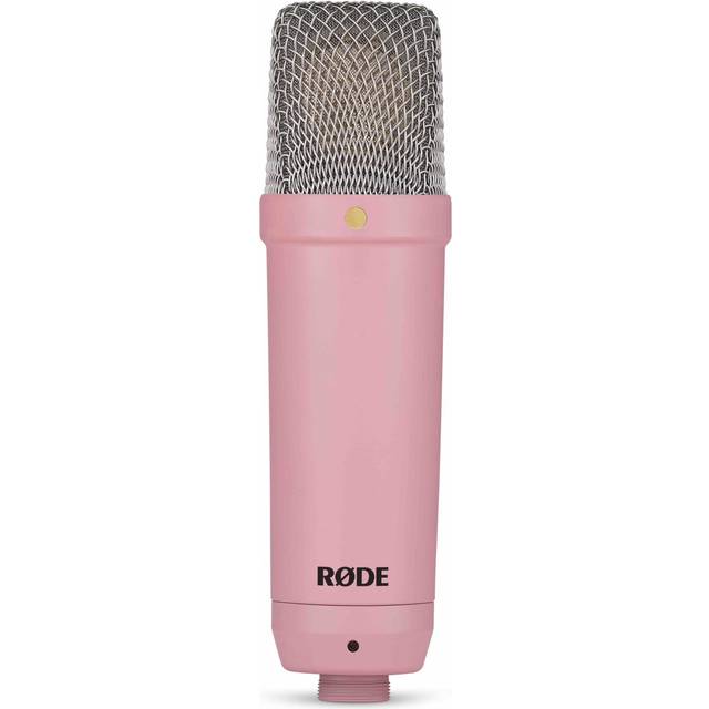 Rode NT1 Signature Series Studio Condenser Microphone with HF6 True Condenser Capsule in Pink